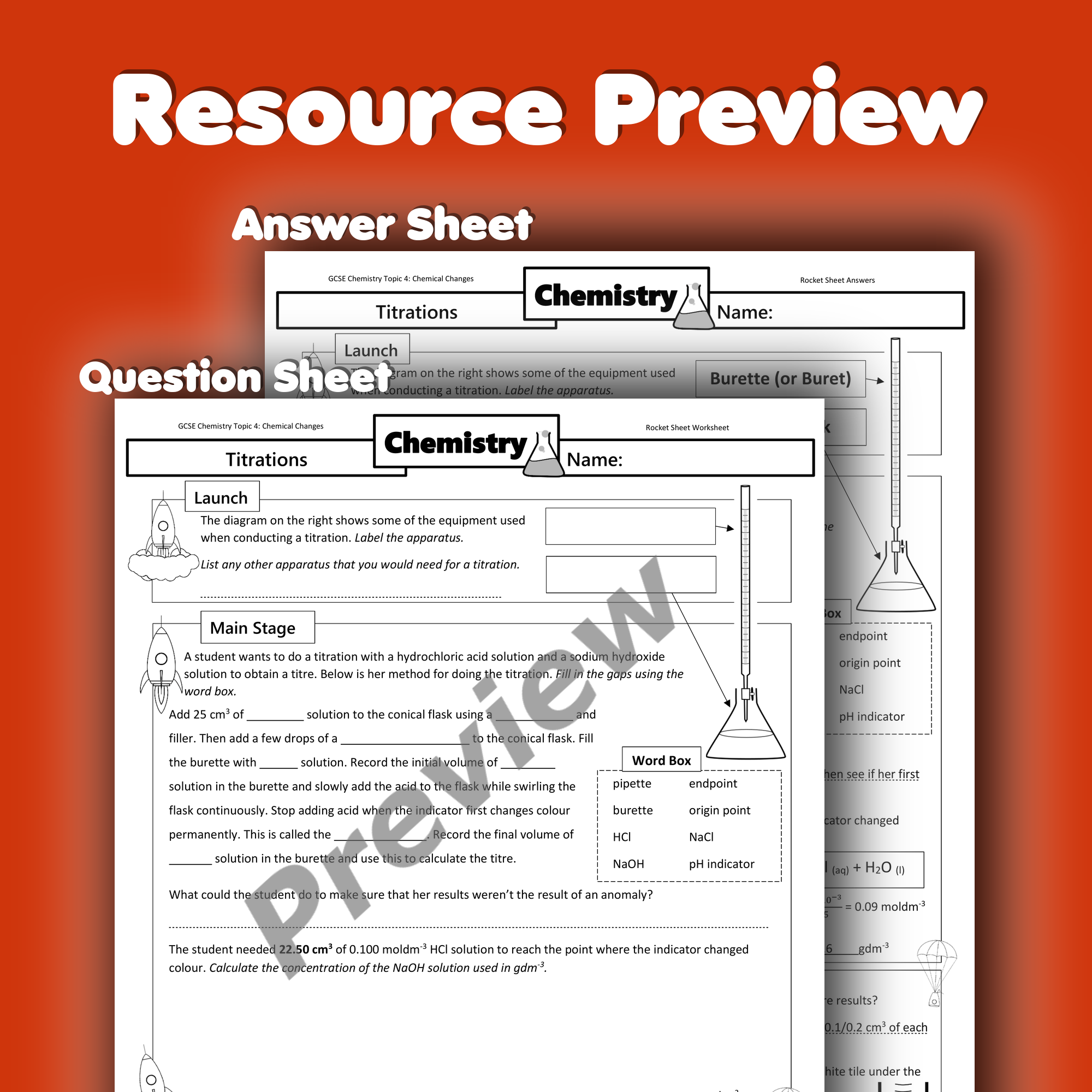 Titration Calculations Worksheet Gcse At Margo Davis Blog
