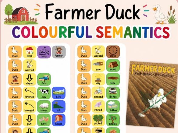 Farmer duck- colourful semantics