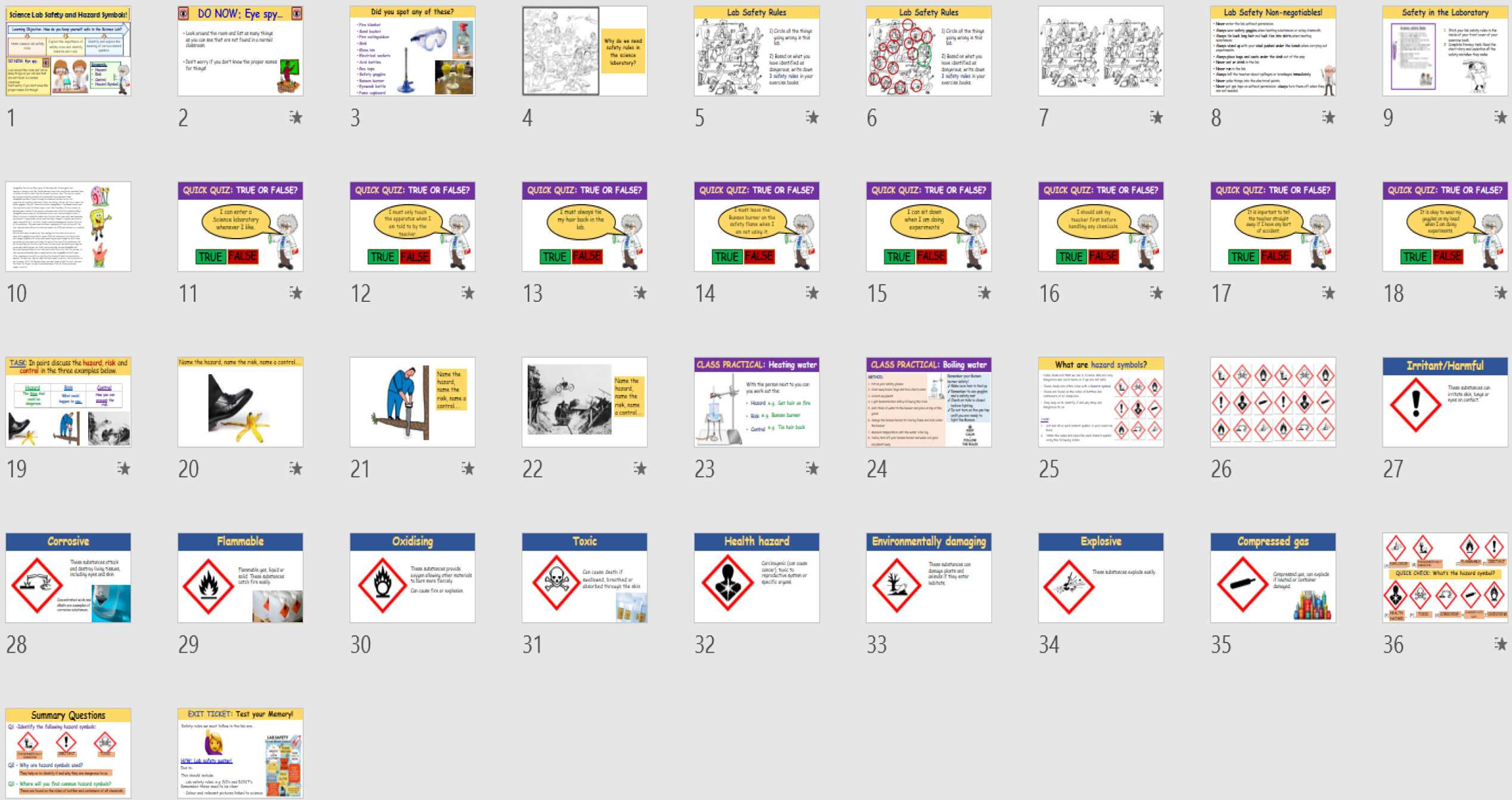Science Lab Safety Symbols And Meanings