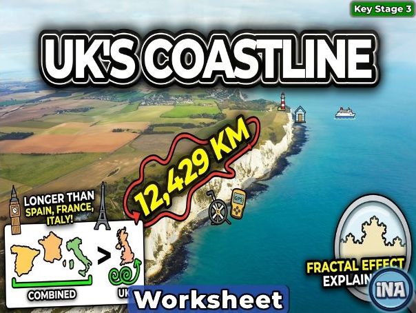 The UK Coastline - KS3 Geography Worksheet