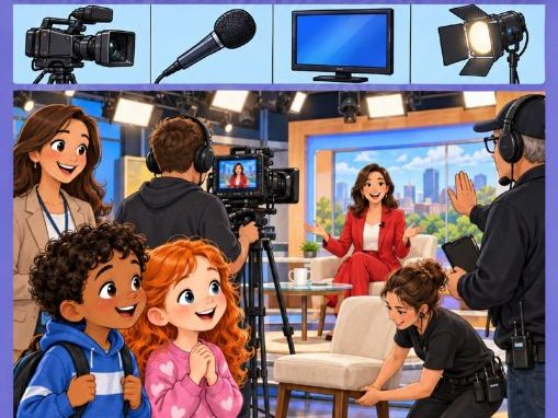 A Day at the Television Studio | Reading & Writing | Grades 1-2