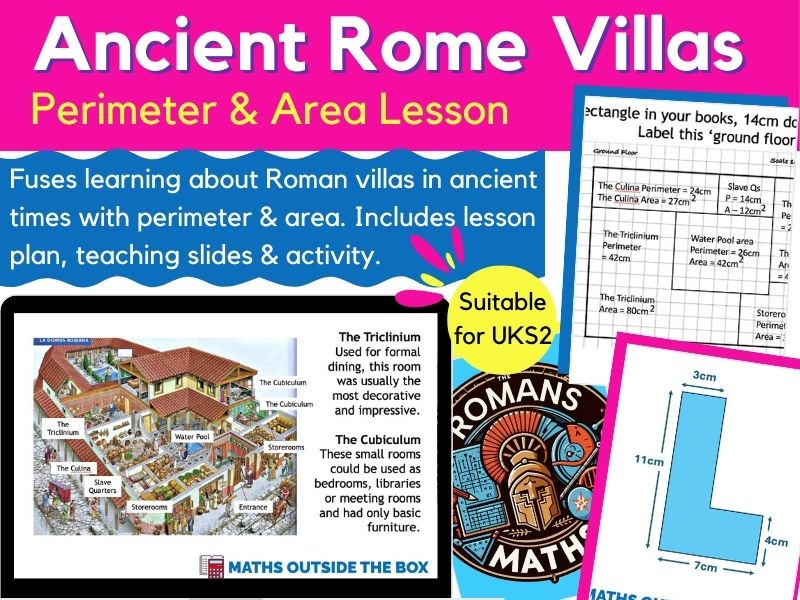 Perimeter & Area - Roman Villas (UKS2)