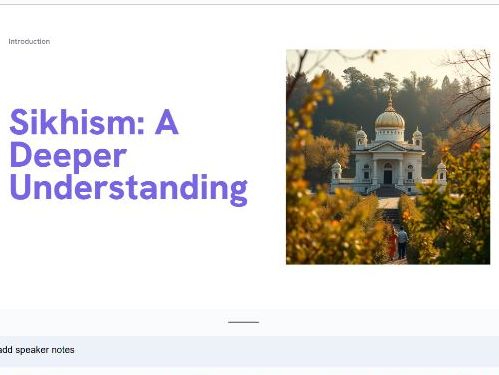 Sikhism: A Deeper Understanding - Key Stage Two Assembly/Lesson
