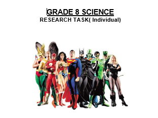 Atoms, Element & Alloy -Drawing Superhero