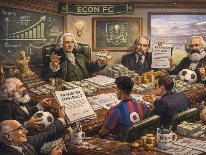 Why do footballers cost so much? (A-level Economics)