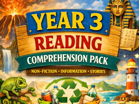 Year 3 - Reading Comprehension Pack