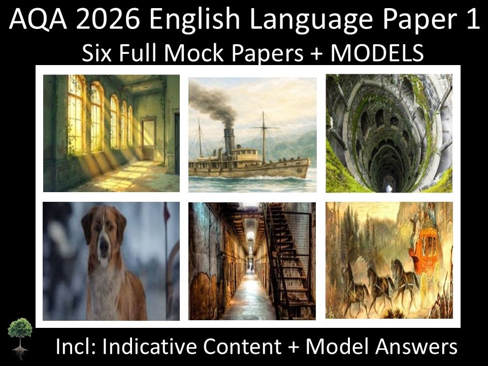 Six 2026 AQA English Language Paper 1 Mocks | Models