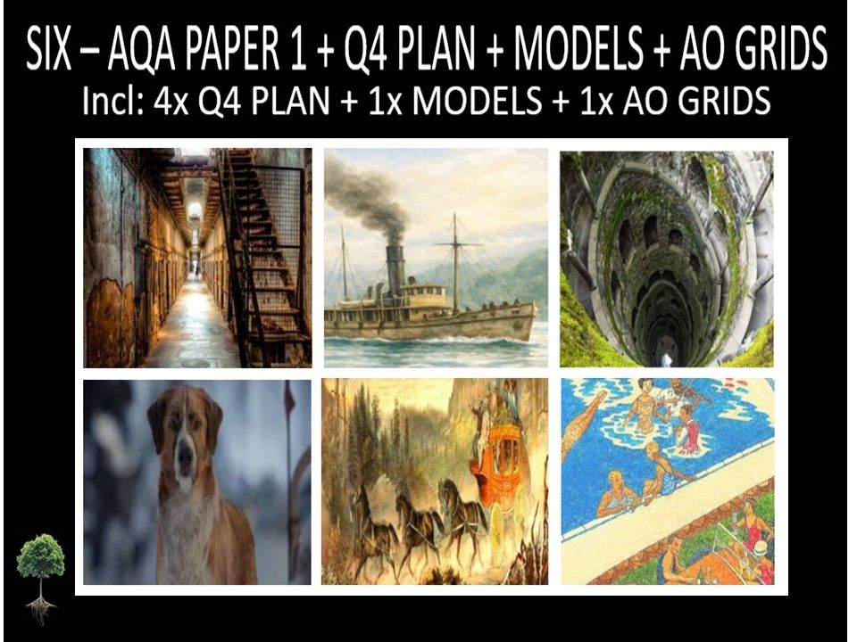 SIX - AQA PAPER 1 | 2026 FULL MOCKS | Q4 PLAN | MODELS |  AO GRIDS