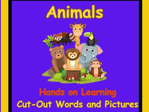 "Build Your Animal Picture Dictionary – ESL | ELL | EAL Friendly!"
