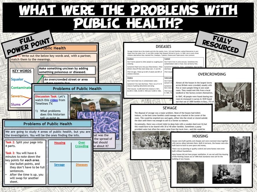 KS3 Industrial - Problems with Public Health