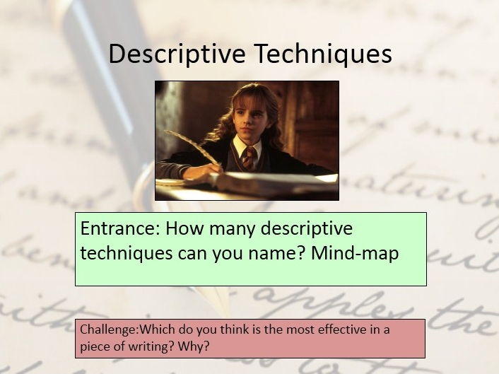 Harry Potter themed Creative Writing Lesson