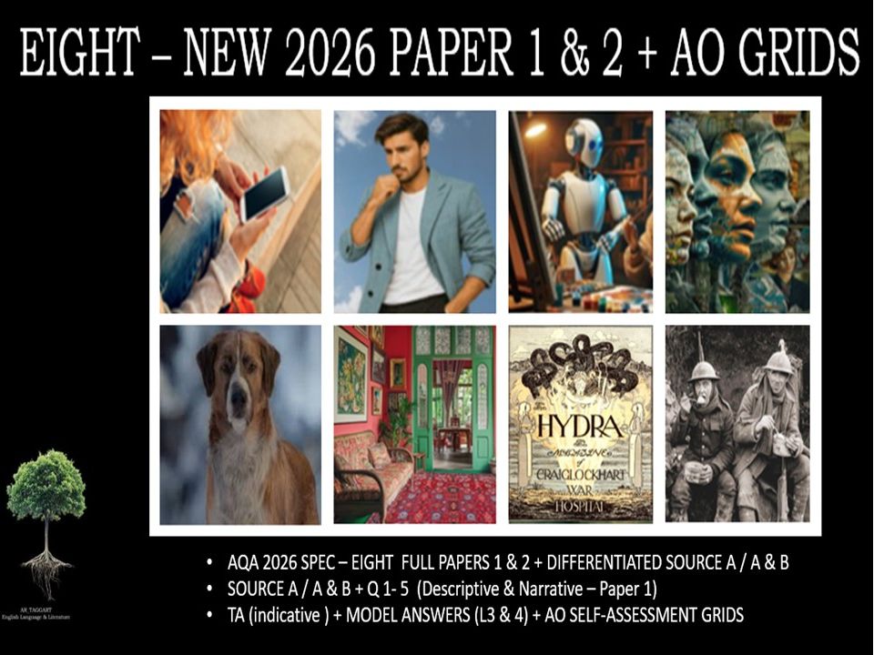 EIGHT - NEW PAPER 1 & 2 | 2026 FULL MOCK | + AO GRIDS