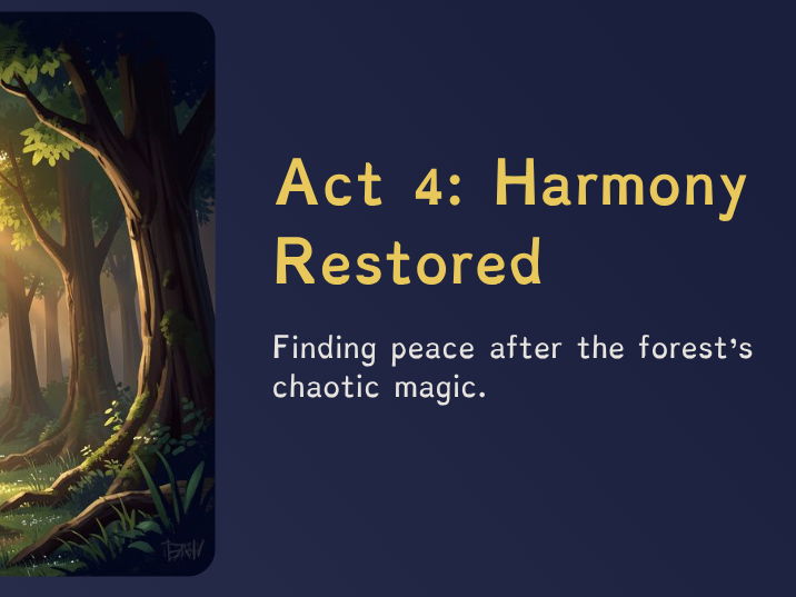 A Midsummer Night’s Dream – Lesson 13: Restoring Order in the Forest