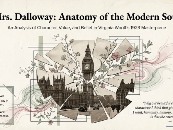 Mrs Dalloway Analysis Mini Pack: Theme Character Language Features