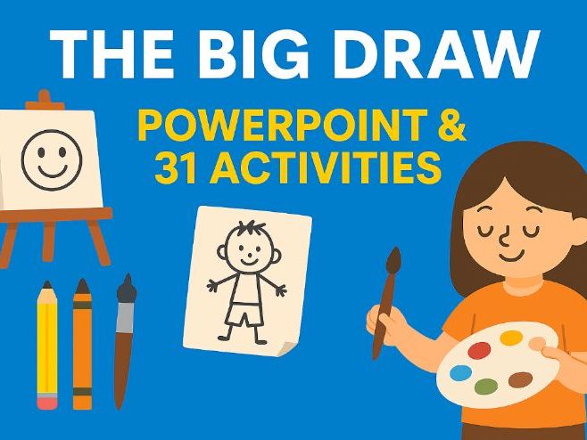 Big Draw: 31 Pictures, Figures & Watercolour Fun