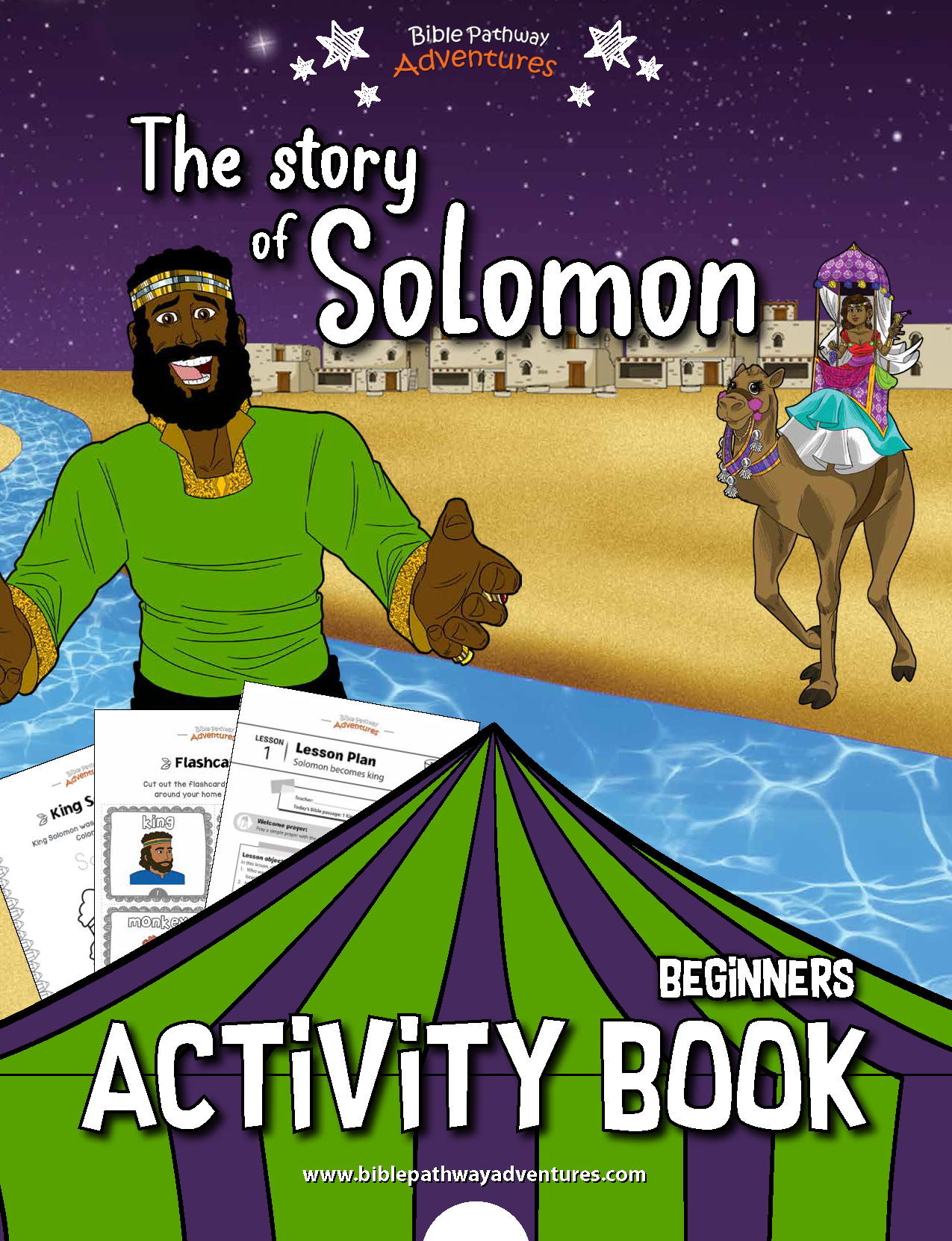 The story of Solomon Activity Book for Beginners | Teaching Resources