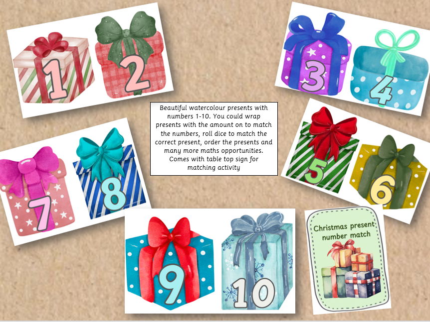 Christmas present match