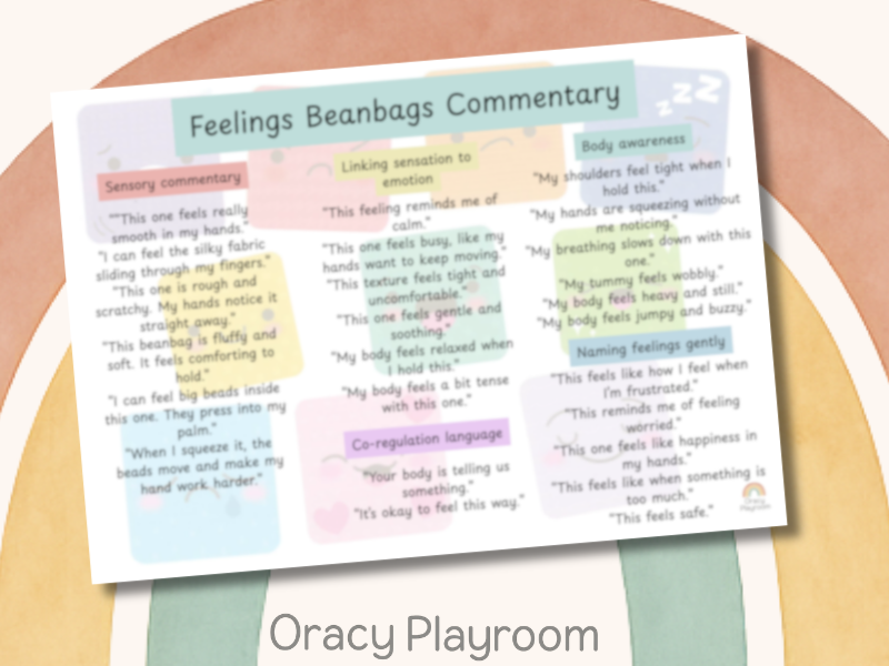 Feelings Beanbags Commentary