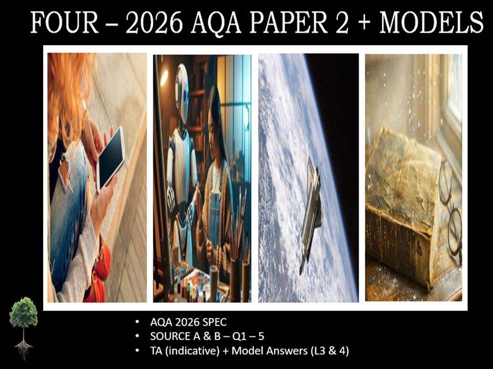 FOUR - AQA PAPER 2 | 2026 FULL MOCKS | MODELS