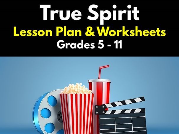 'True Spirit' Lesson Plan & Worksheets | Grades 5 - 11