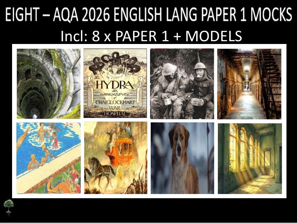 EIGHT - AQA PAPER 1 | 2026 FULL MOCKS | MODELS
