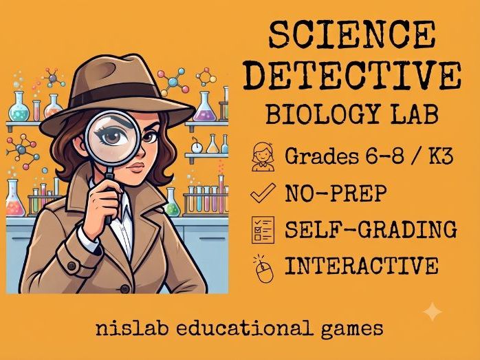 Science Detective : Biology Lab Digital Game