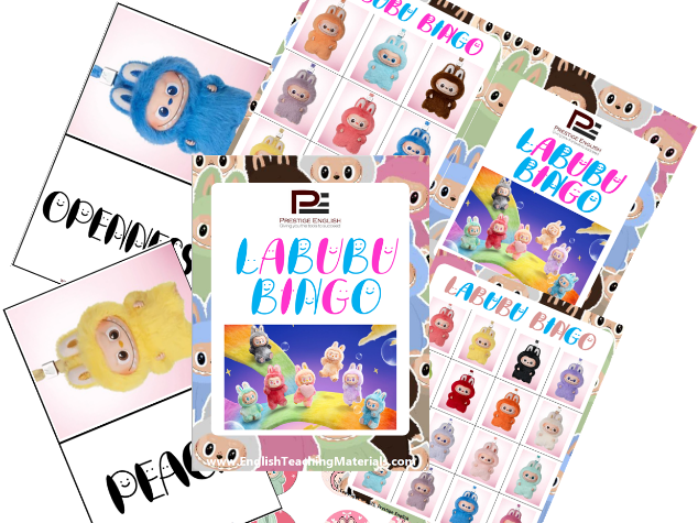 Labubu Bingo Game | Fun Classroom Game For Kids