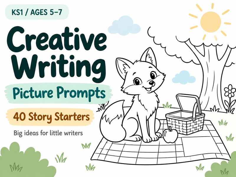 KS1 Creative Writing – 40 Story Starters