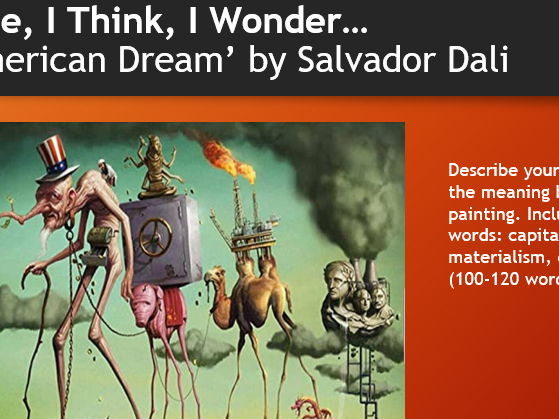 English E Assessment - Task 1/ Task 3