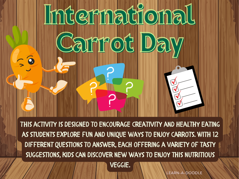 Hop into International Carrot Day with the Ultimate Tick-the-Box Challenge!
