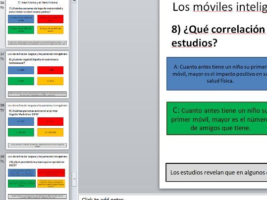 Quiz - Aspects of Hispanic Society