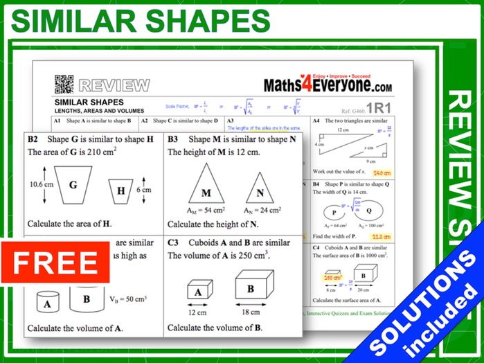 Similar Shapes Booklet Teaching Resources