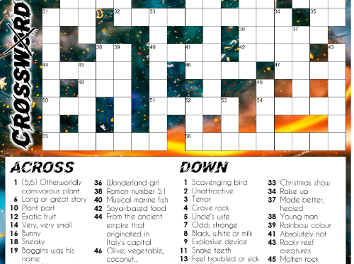 Crossword Ninja Puzzles 1 10 Teaching Resources