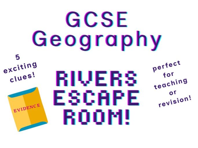 GCSE Geography Rivers Escape Room