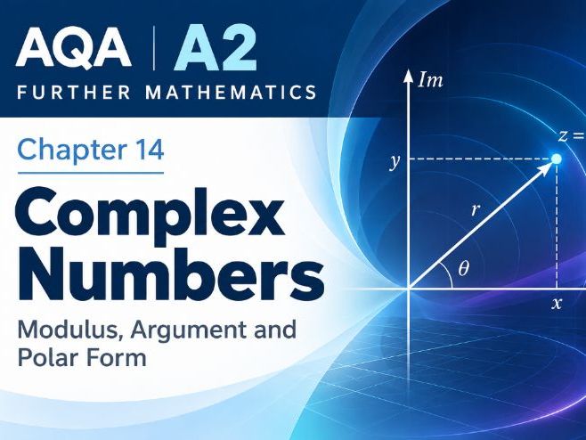 14 - Complex Numbers: De Moivre, Roots and Argand Loci - Year 2)Further Mathematics Pure A Level AQA