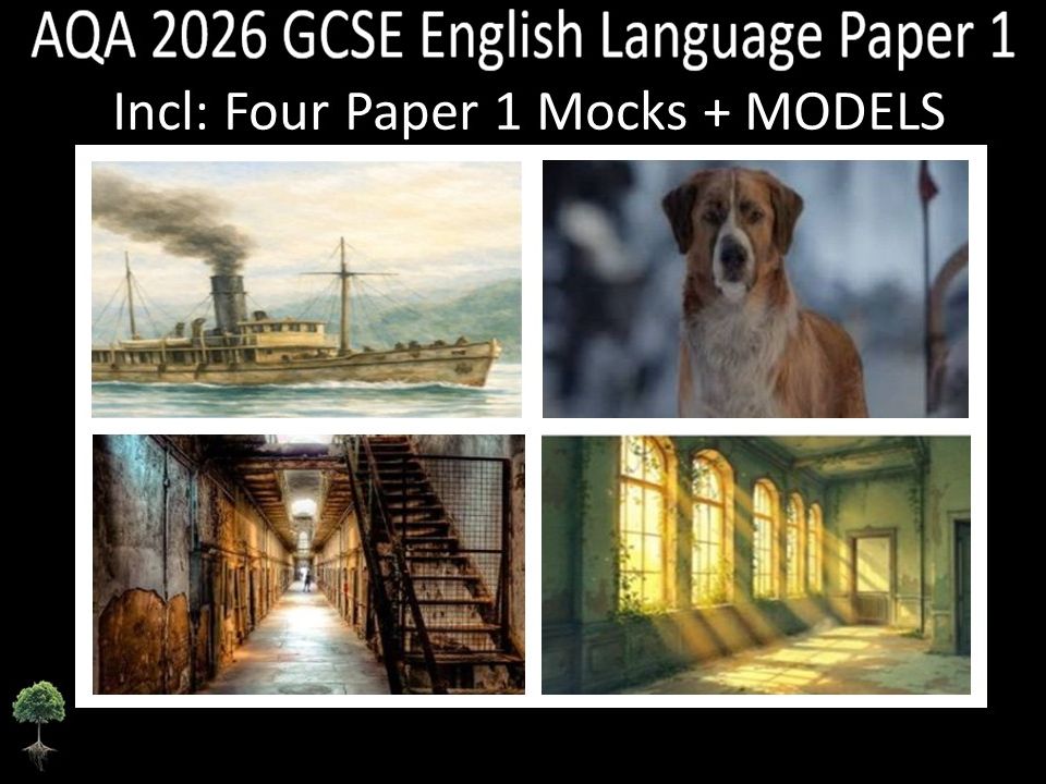 Four AQA 2026 GCSE English Language Paper 1 Mocks | Models