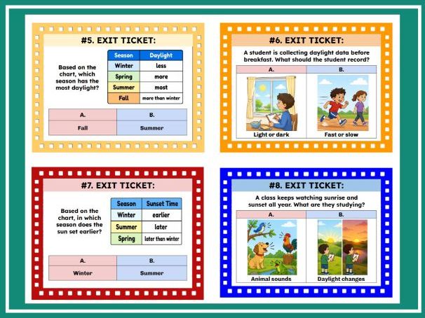 NGSS 1-ESS1-2 Four Seasons: Winter, Spring, Summer, Fall | 1st Grade Science