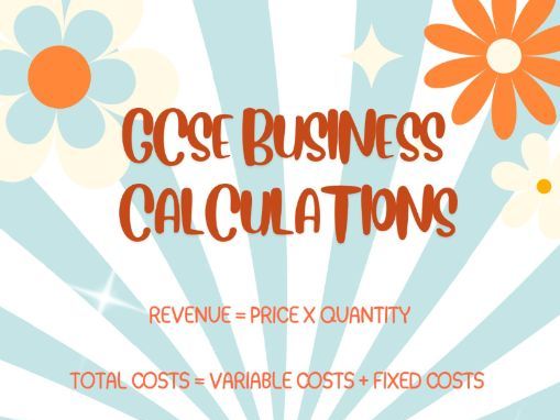 GCSE Business Display 11