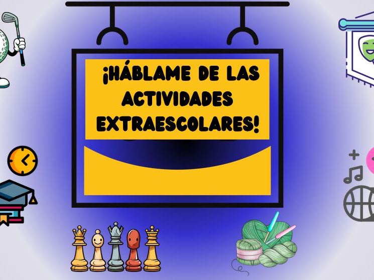 ¡Háblame de las actividades extraescolares!