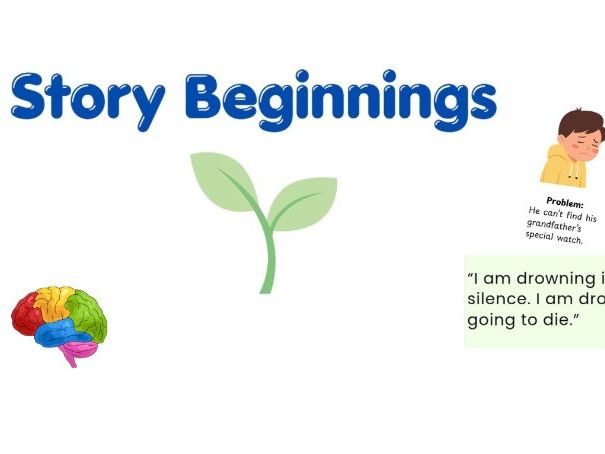 Story Openings - KS3 Slides & Worksheet