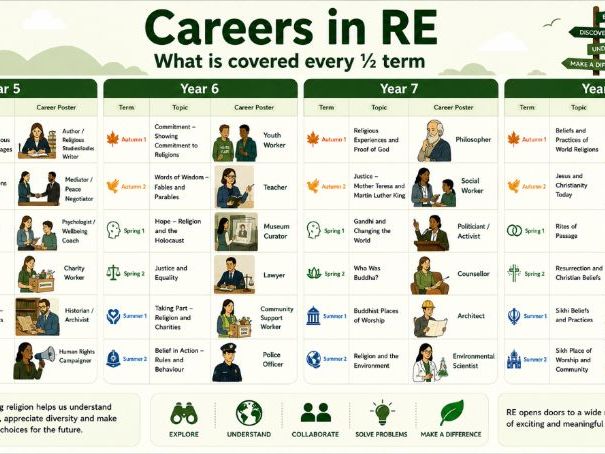 Careers in RE Display & Poster Pack KS2–KS3