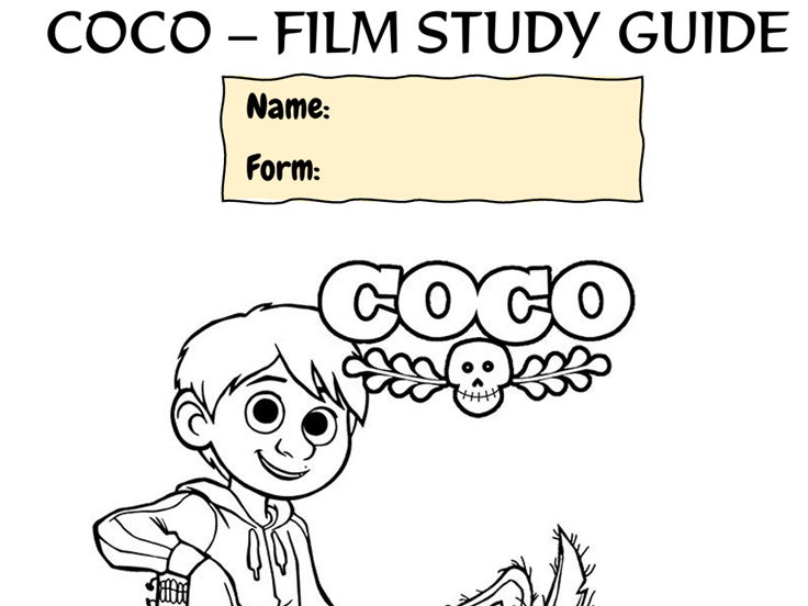 KS3 Spanish - Coco and Mexico study booklet