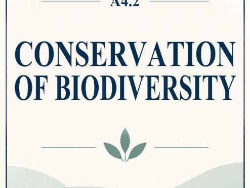 IB Biology HL A4.2 Conservation Of Biodiversity MCQ Practice