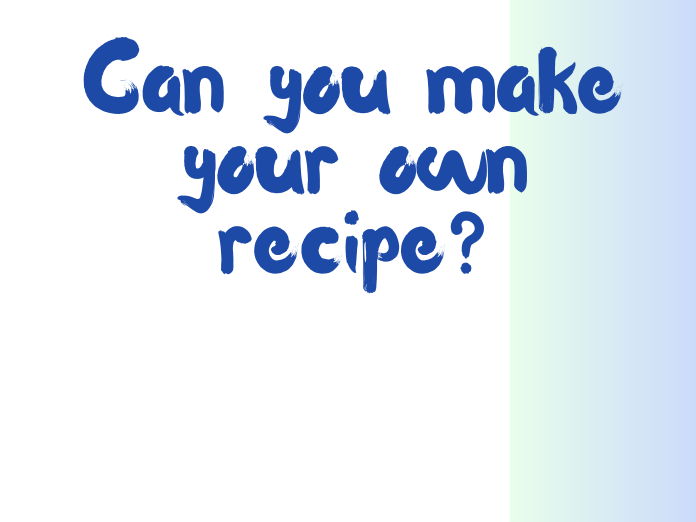 EYFS water play recipes
