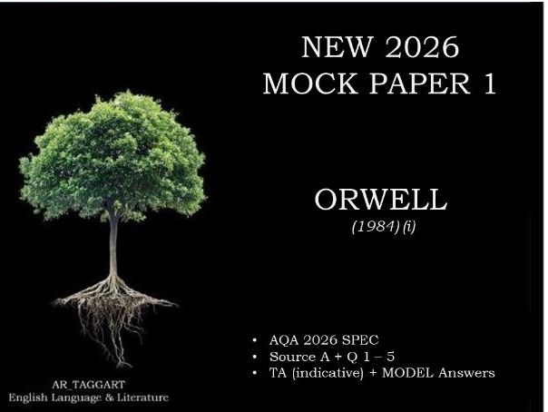 ORWELL- PAPER 1 | 2026 FULL MOCK | MODELS