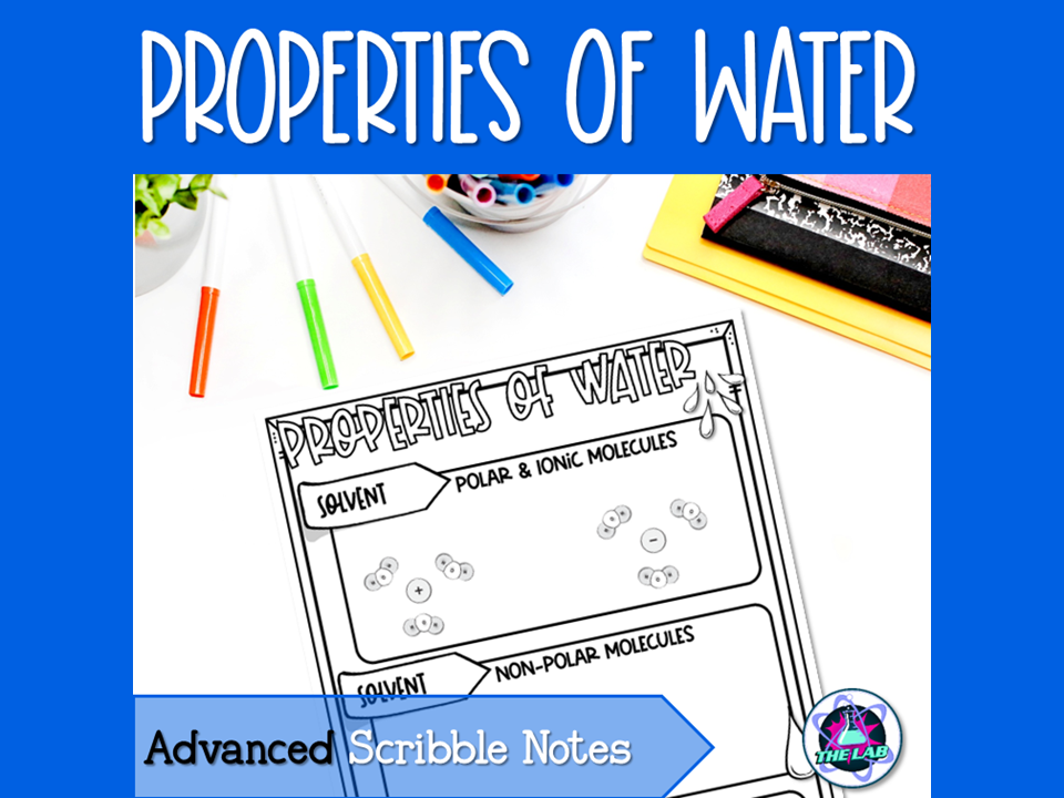 Properties of Water Scribble Notes