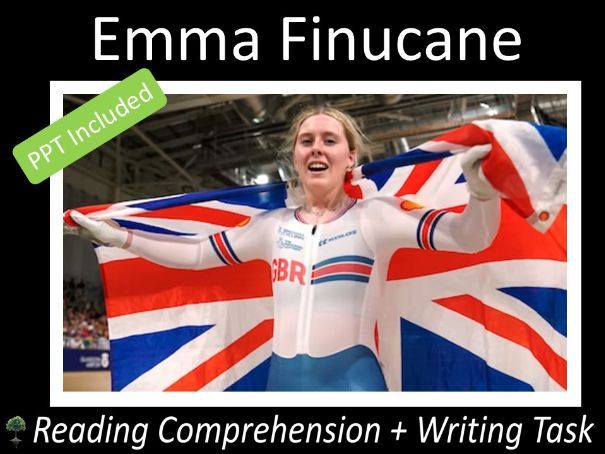 Emma Finucane: 2024 Olympic Cycling Champion | Reading Comprehension + Writing Task
