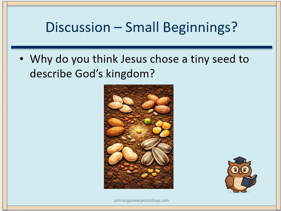 The Mustard Seed KS1 & KS2 RE PowerPoint | Parables of Jesus
