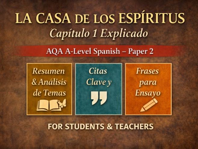 La casa de los espíritus – Capítulo 1 explicado