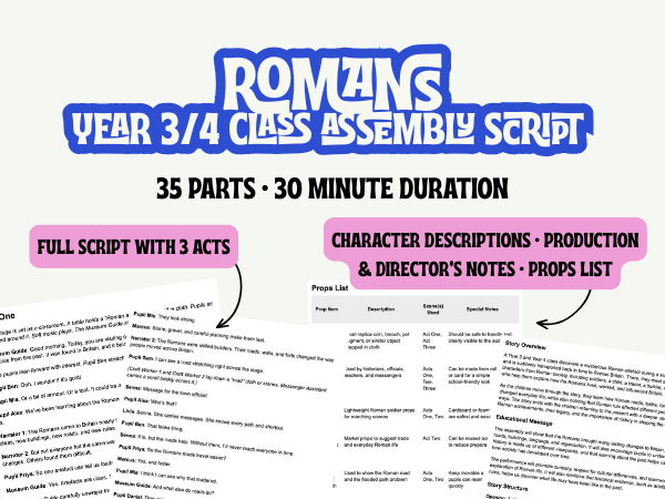 LKS2 Romans Assembly Script